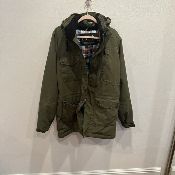 RPZN Ripzone Men's Legacy II Jacket, SZ M Snowboarding, Winter, Hooded, New B6 - Picture 1 of 13